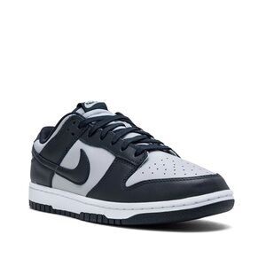 Youth Sz 7Y (Euro Sz 40) Nike Dunk Low Georgetown Shoes Wolf Grey/Dark Obsidian